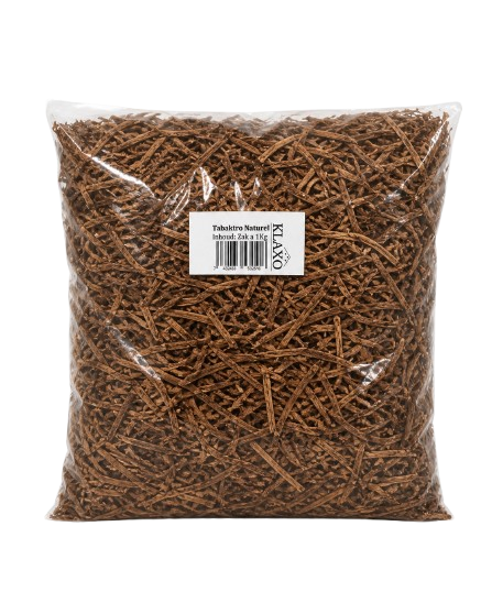 Tabaksstro naturel 1 kg zak