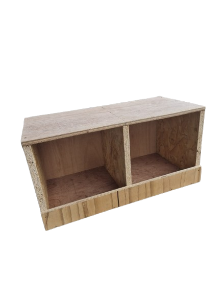 Legnest houten dubbel