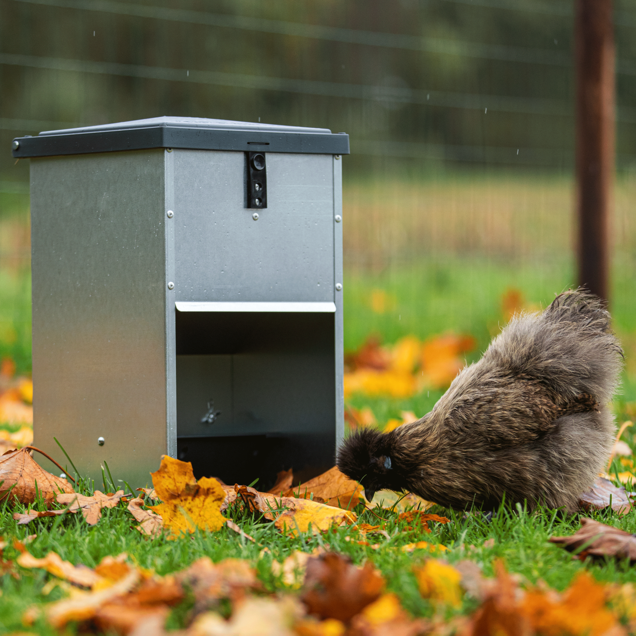 Outdoor feeder verzinkt 5kg antraciet afbeelding 2