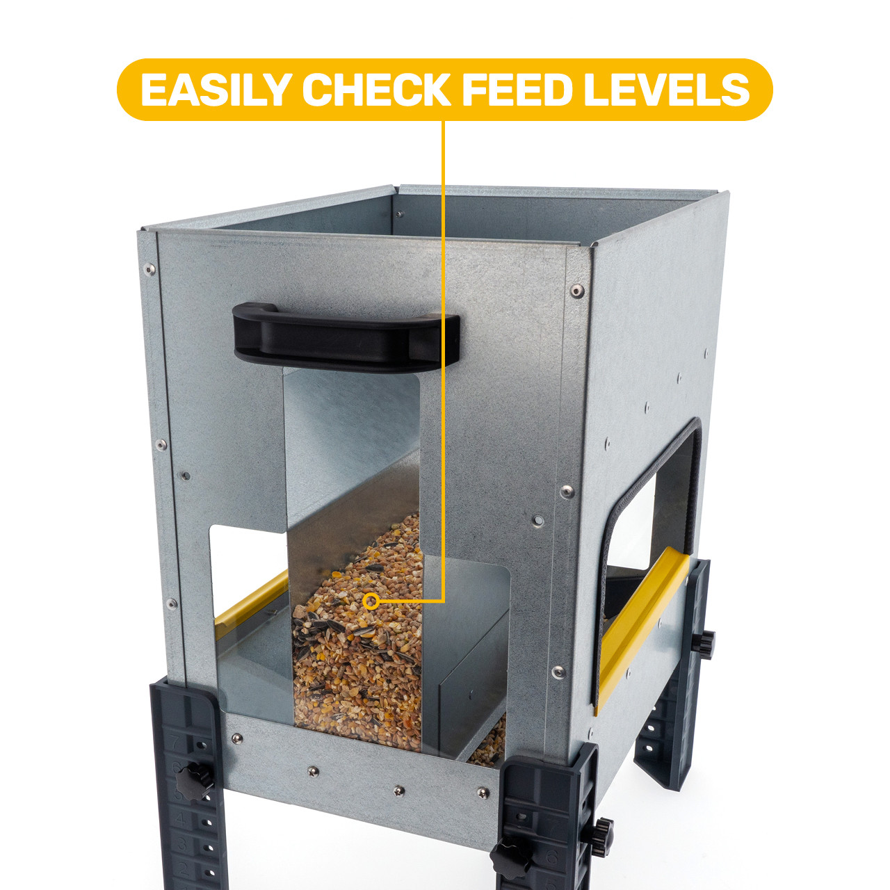 Robust voerbak 12 KG Open afbeelding 7