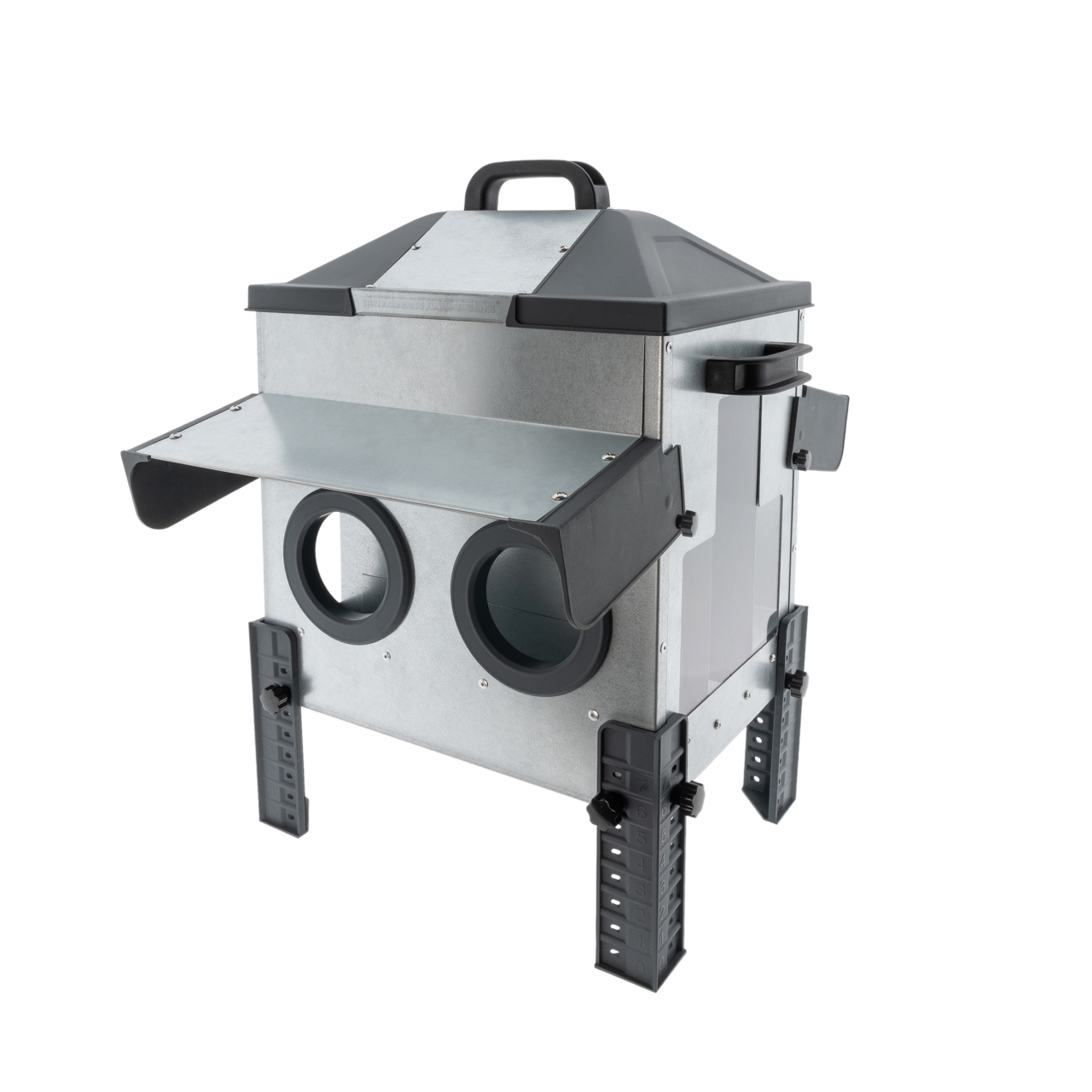 Robust voerbak 16 KG Gaten