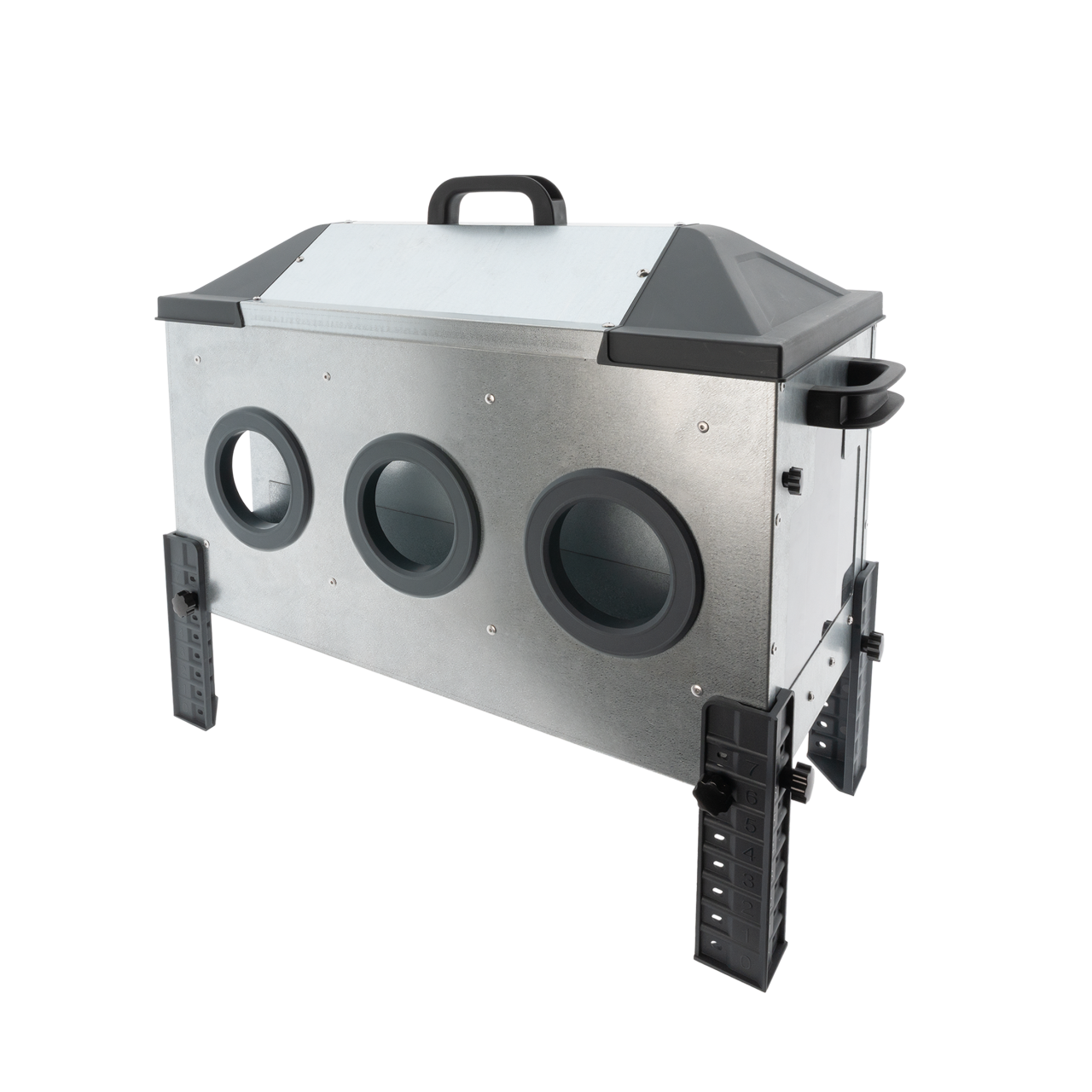 Robust voerbak 18 KG Gaten afbeelding 2