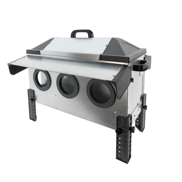 Robust voerbak 18 KG Gaten