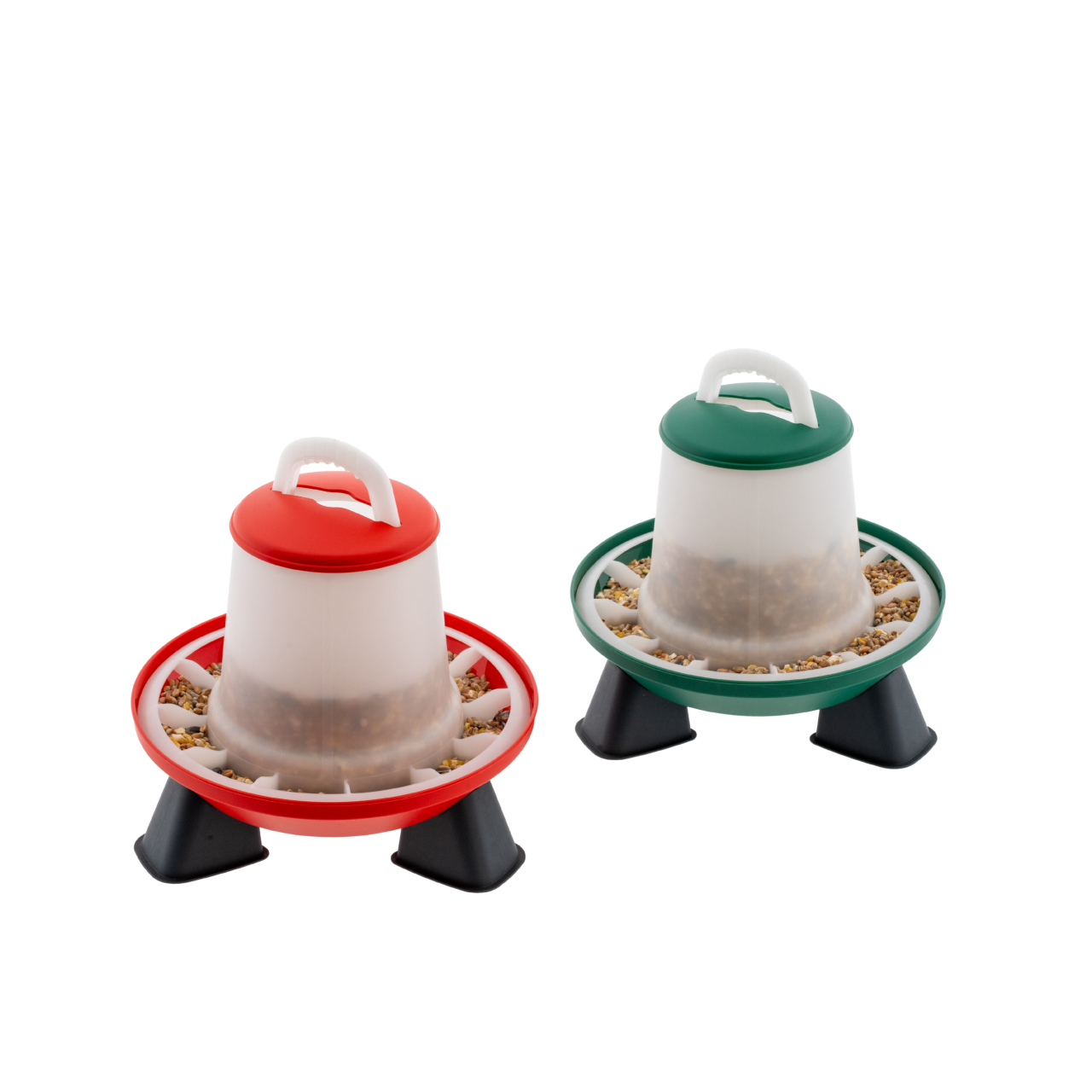 Voersilo 2-level 1 KG Groen afbeelding 7