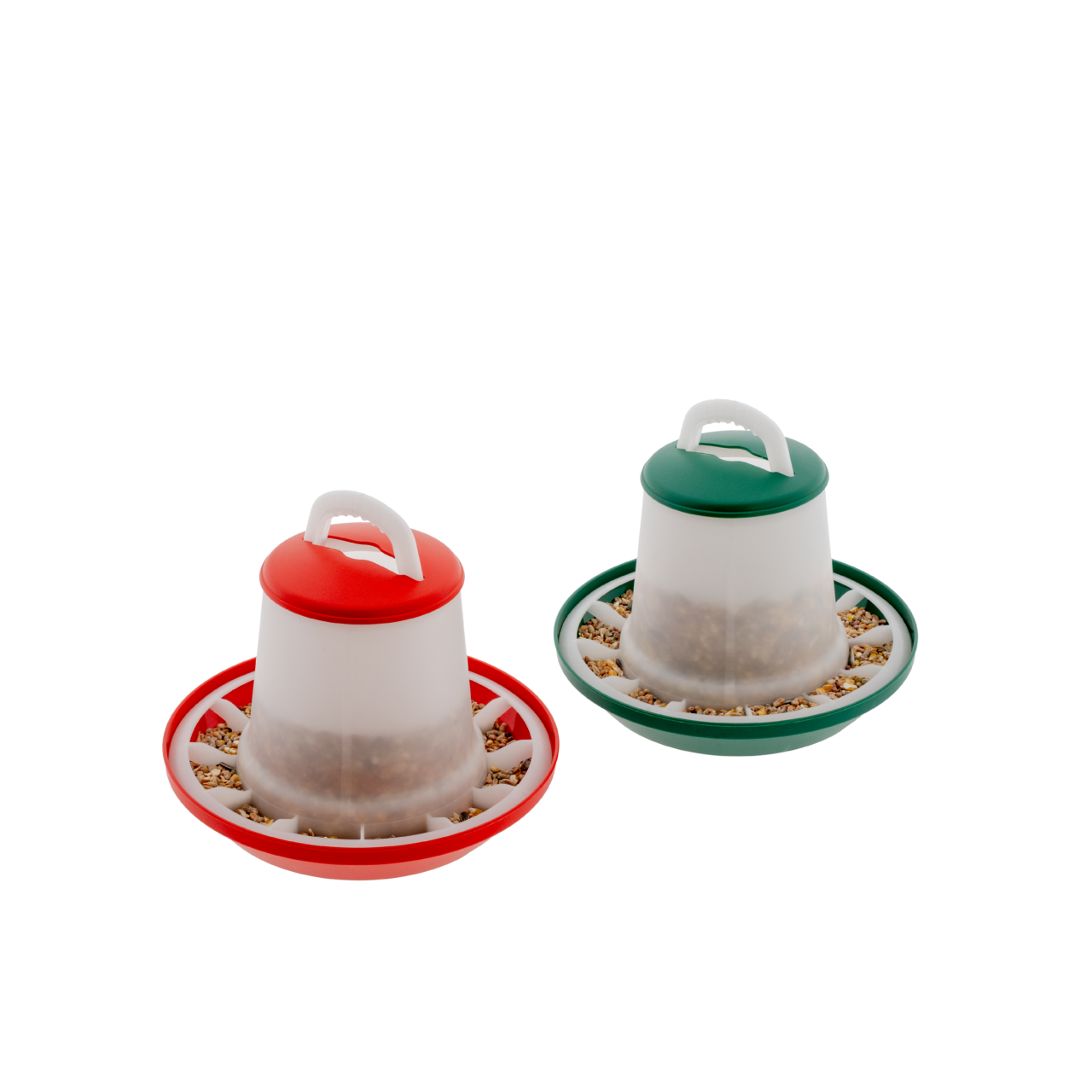 Voersilo 2-level 1 KG Groen