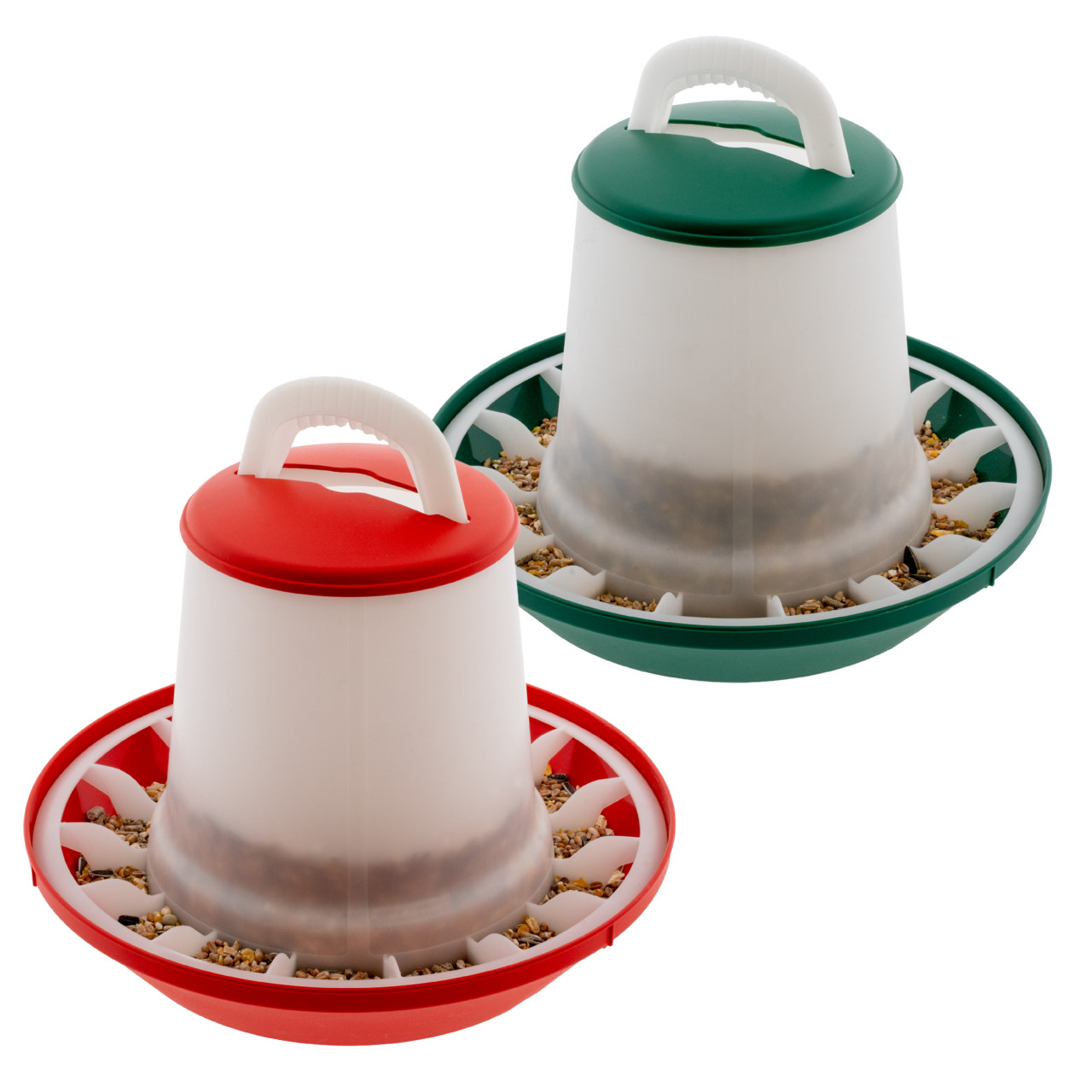 Voersilo 2-level 6 KG Groen